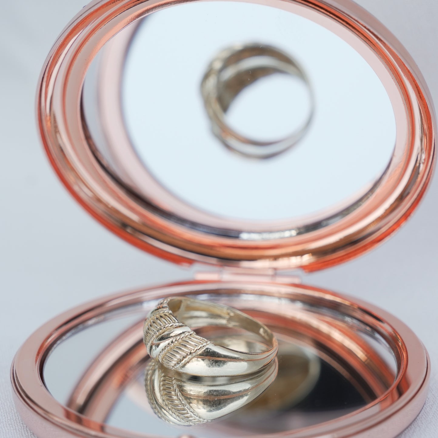 Gold Croissant Ring