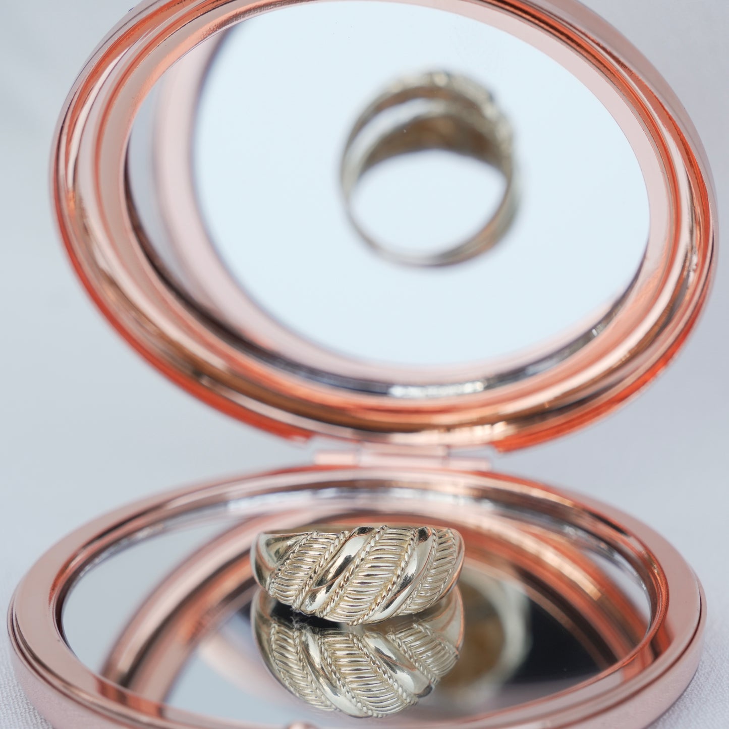 Gold Croissant Ring